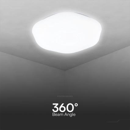 Plafoniera LED dimmerabile LED/60W/230V 3000-6500K 50 cm bianco + telecomando