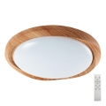 Plafoniera LED dimmerabile LED/60W/230V 3000-6500K diametro 49 cm + telecomando