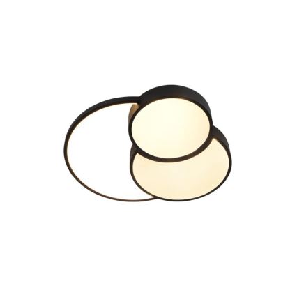 Plafoniera LED dimmerabile LED/60W/230V 3000-6500K nero + telecomando