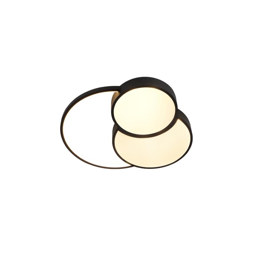 Plafoniera LED dimmerabile LED/60W/230V 3000-6500K nero + telecomando