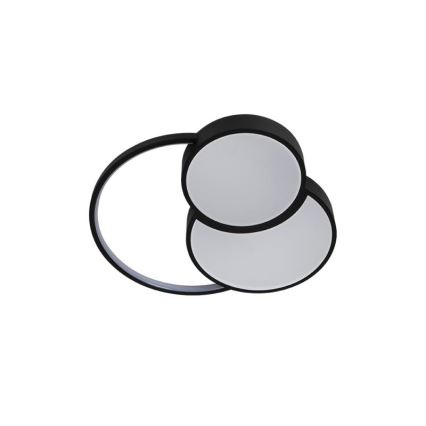 Plafoniera LED dimmerabile LED/60W/230V 3000-6500K nero + telecomando