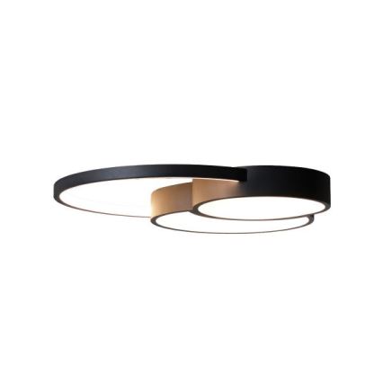 Plafoniera LED dimmerabile LED/60W/230V 3000-6500K nero + telecomando