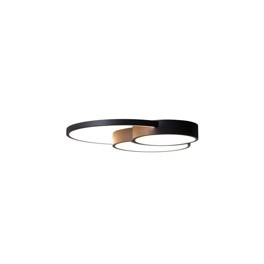 Plafoniera LED dimmerabile LED/60W/230V 3000-6500K nero + telecomando