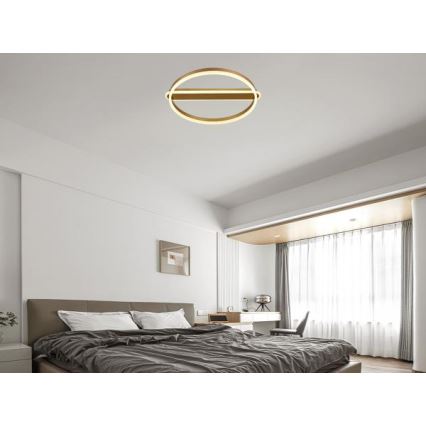 Plafoniera LED dimmerabile LED/60W/230V 3000-6500K + telecomando