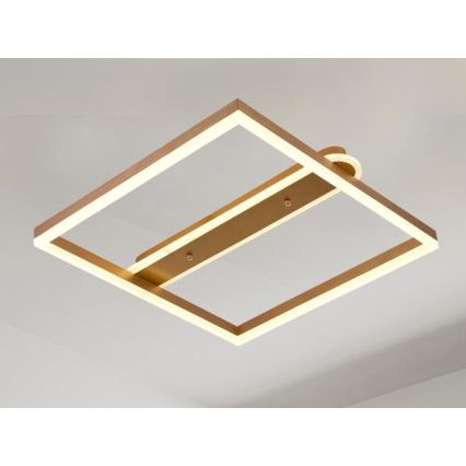 Plafoniera LED dimmerabile LED/60W/230V 3000-6500K + telecomando
