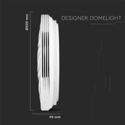 Plafoniera LED dimmerabile LED/60W/230V 3000K/4000K/6500K + tc