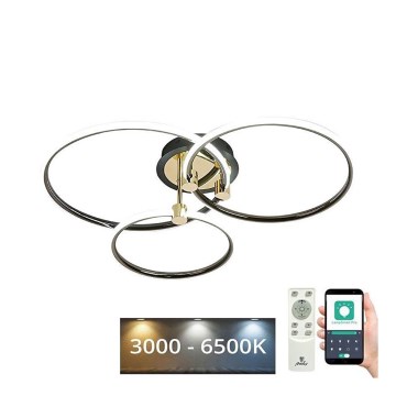 Plafoniera LED dimmerabile LED/64W/230V 3000-6500K + telecomando