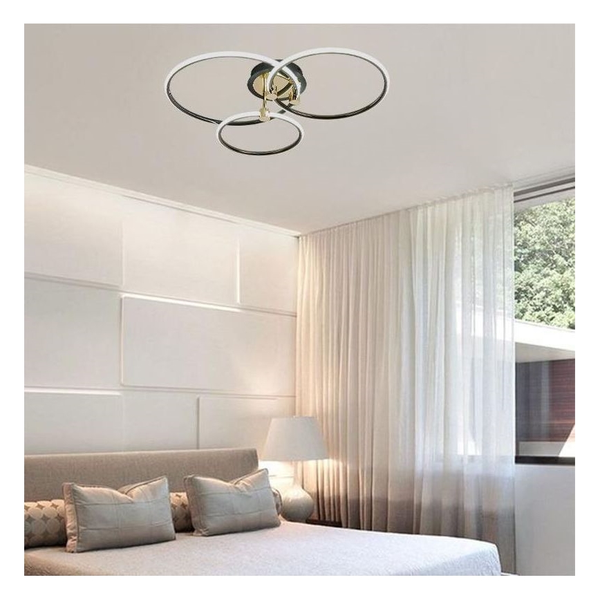 Plafoniera LED dimmerabile LED/64W/230V 3000-6500K + telecomando