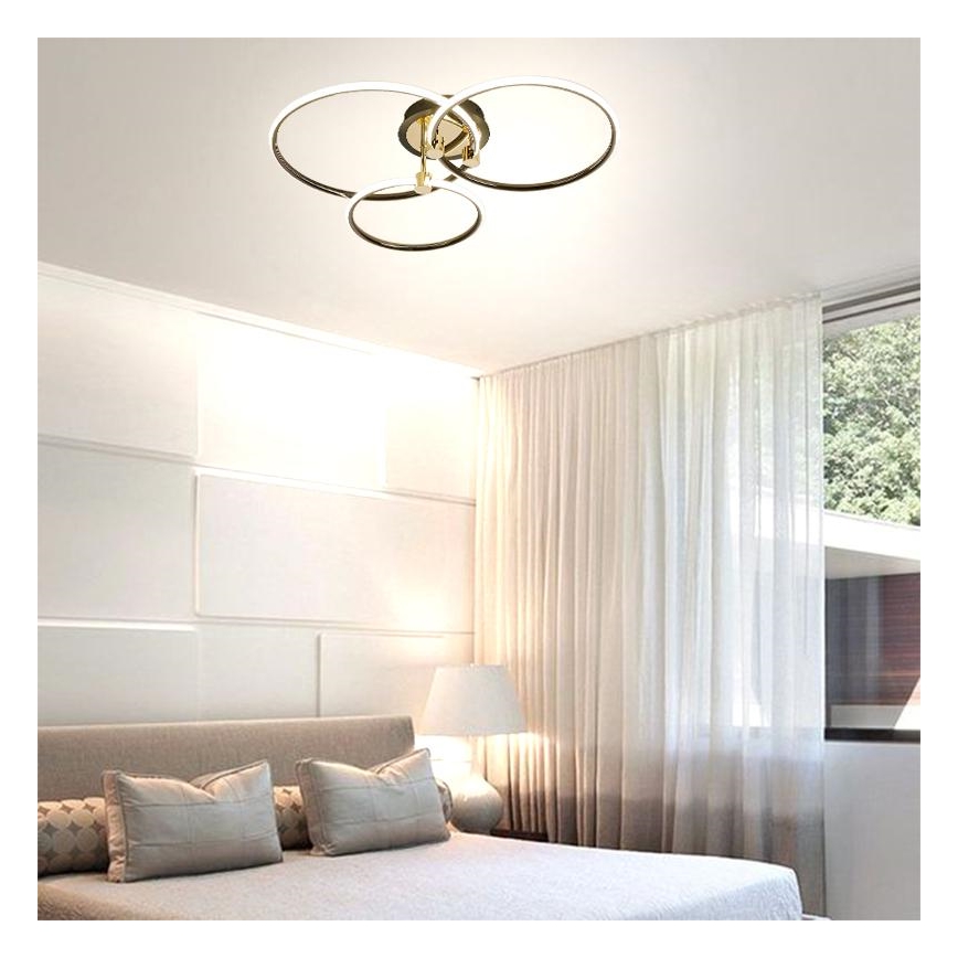 Plafoniera LED dimmerabile LED/64W/230V 3000-6500K + telecomando