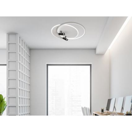 Plafoniera LED dimmerabile LED/65W/230V 3000-6500K bianco + telecomando