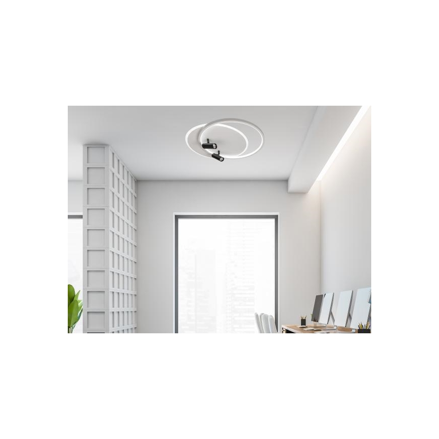 Plafoniera LED dimmerabile LED/65W/230V 3000-6500K bianco + telecomando