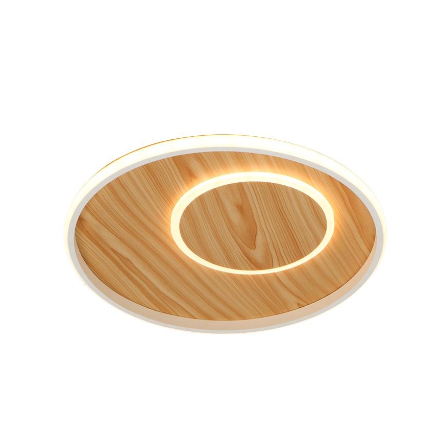 Plafoniera LED dimmerabile LED/65W/230V 3000-6500K marrone + telecomando