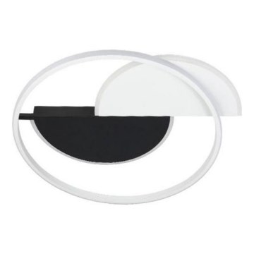 Plafoniera LED dimmerabile LED/70W/230V 3000-6500K bianco/nero + telecomando