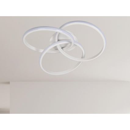 Plafoniera LED dimmerabile LED/70W/230V 3000-6500K bianco + telecomando