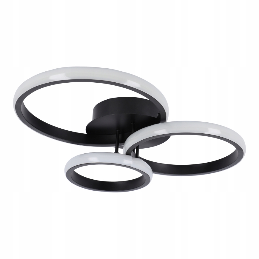 Plafoniera LED dimmerabile LED/70W/230V 3000-6500K nero + telecomando