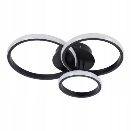 Plafoniera LED dimmerabile LED/70W/230V 3000-6500K nero + telecomando