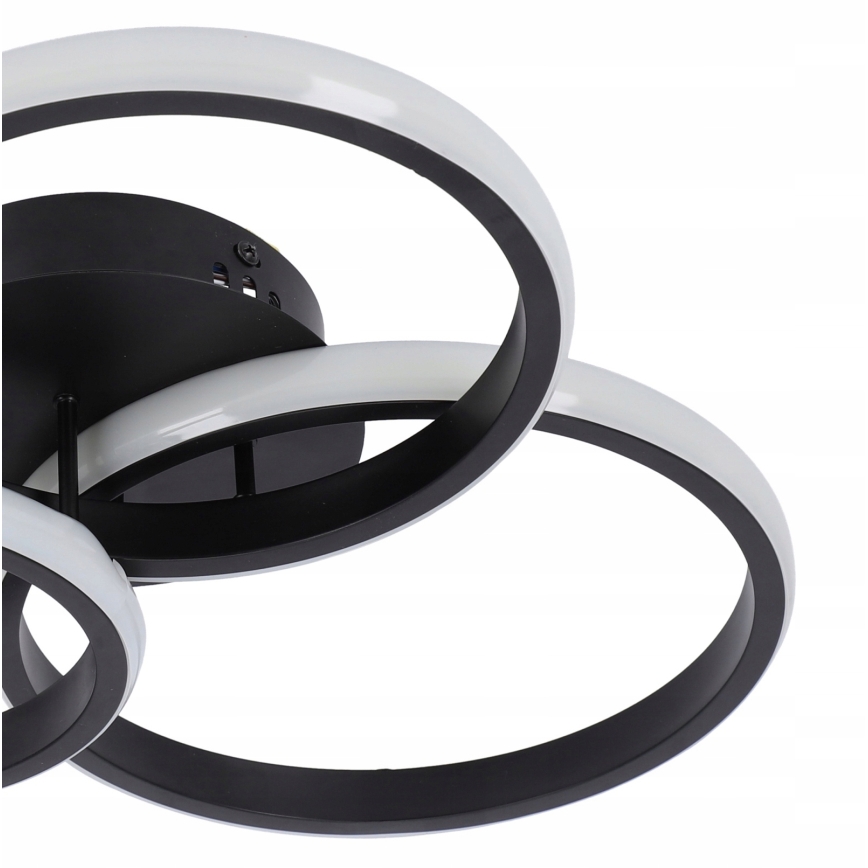 Plafoniera LED dimmerabile LED/70W/230V 3000-6500K nero + telecomando