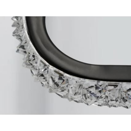 Plafoniera LED dimmerabile LED/70W/230V 3000-6500K nero + telecomando