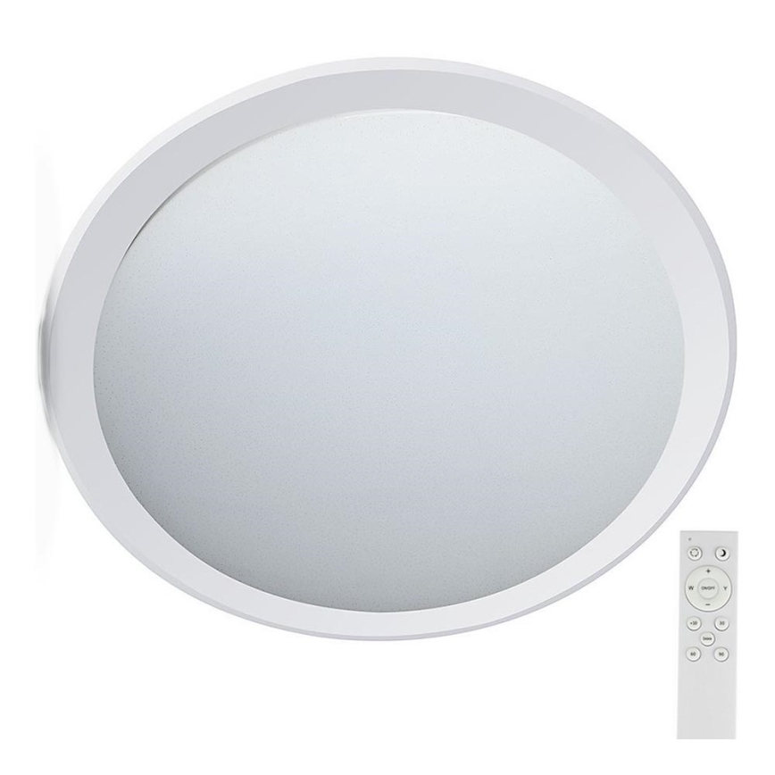 Plafoniera LED dimmerabile LED/72W/230V 3000-6500K diametro 67 cm bianco + telecomando
