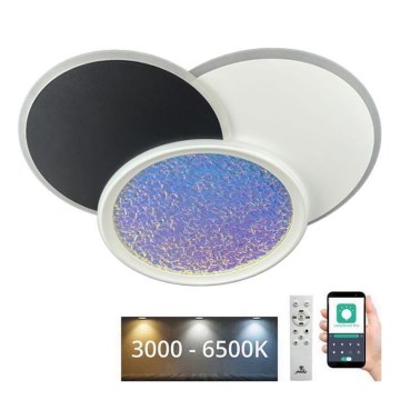 Plafoniera LED dimmerabile LED/80W/230V 3000-6500K bianco + telecomando