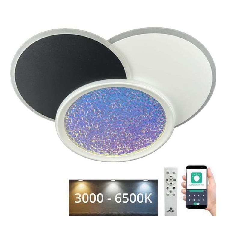 Plafoniera LED dimmerabile LED/80W/230V 3000-6500K bianco + telecomando