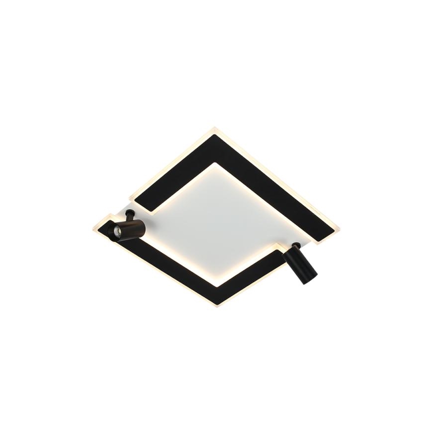 Plafoniera LED dimmerabile LED/80W/230V 3000-6500K nero + telecomando
