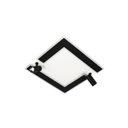 Plafoniera LED dimmerabile LED/80W/230V 3000-6500K nero + telecomando