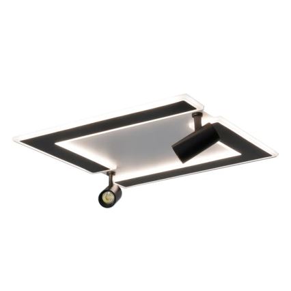 Plafoniera LED dimmerabile LED/80W/230V 3000-6500K nero + telecomando