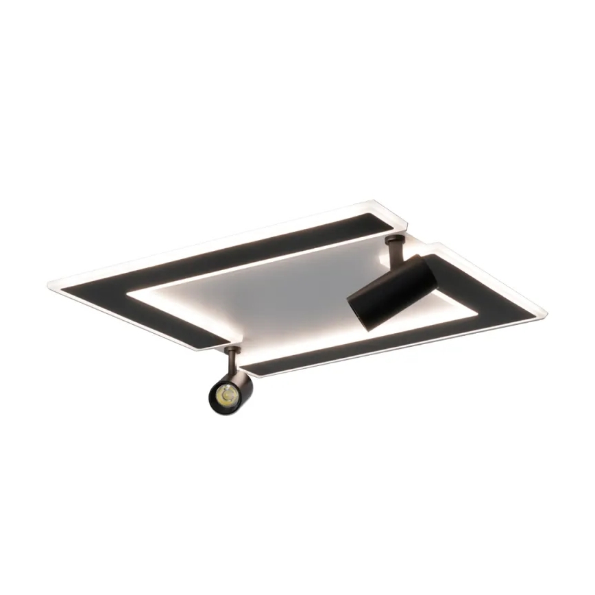 Plafoniera LED dimmerabile LED/80W/230V 3000-6500K nero + telecomando