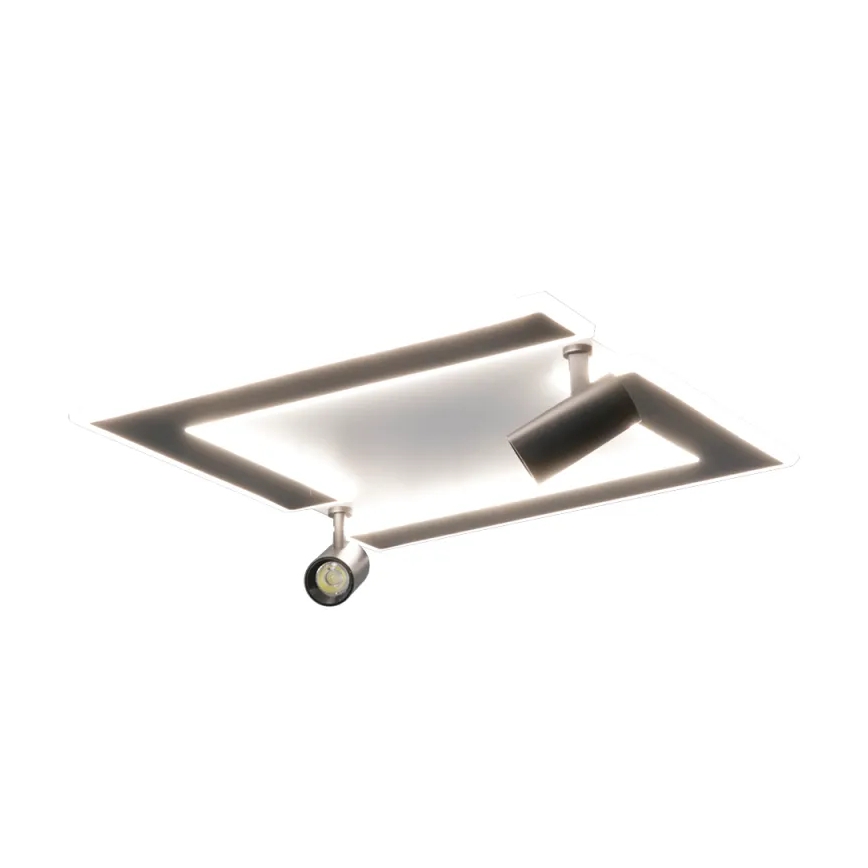 Plafoniera LED dimmerabile LED/80W/230V 3000-6500K nero + telecomando