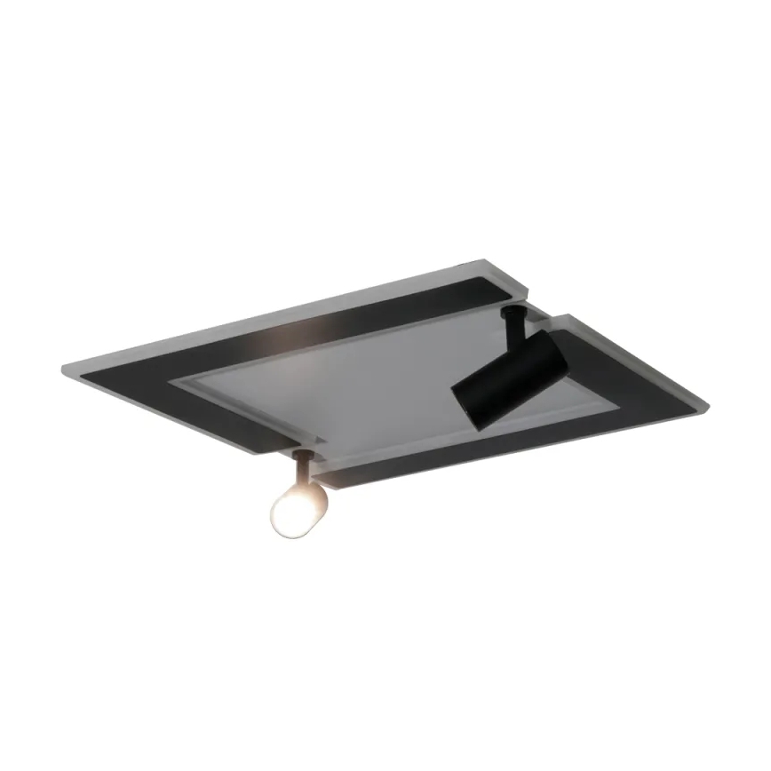 Plafoniera LED dimmerabile LED/80W/230V 3000-6500K nero + telecomando