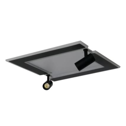 Plafoniera LED dimmerabile LED/80W/230V 3000-6500K nero + telecomando