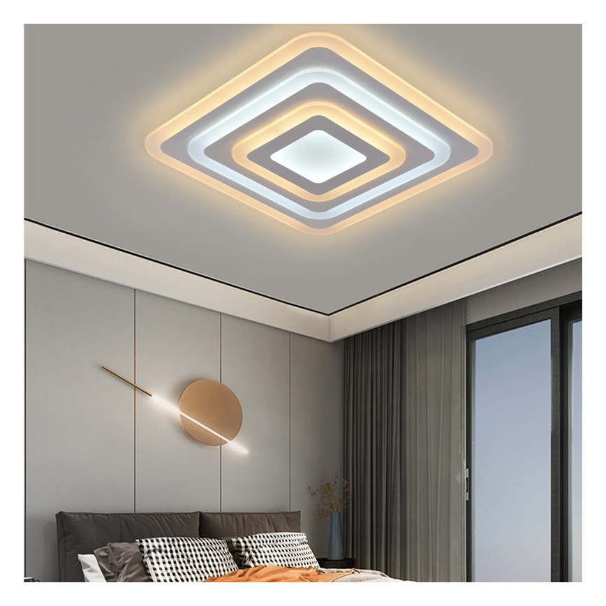 Plafoniera LED Dimmerabile LED/80W/230V 3000-6500K + telecomando