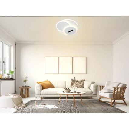 Plafoniera LED dimmerabile LED/90W/230V 3000-6500K bianco + telecomando
