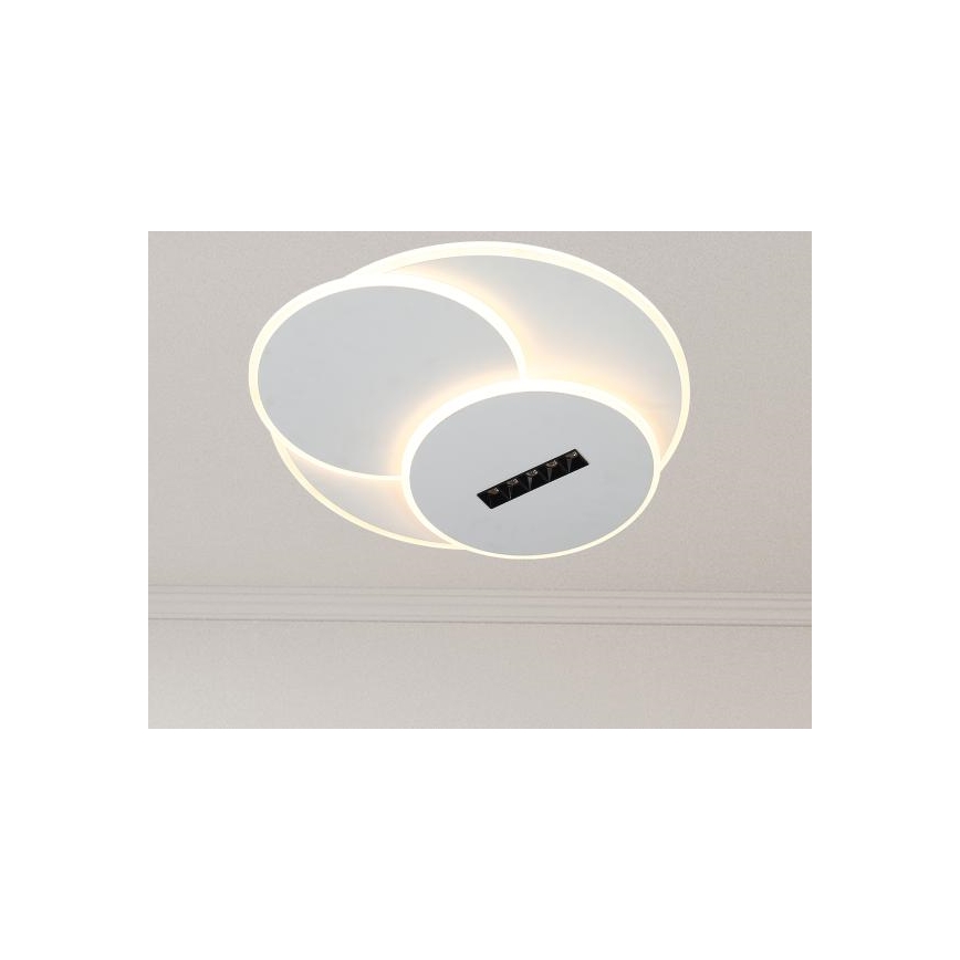Plafoniera LED dimmerabile LED/90W/230V 3000-6500K bianco + telecomando