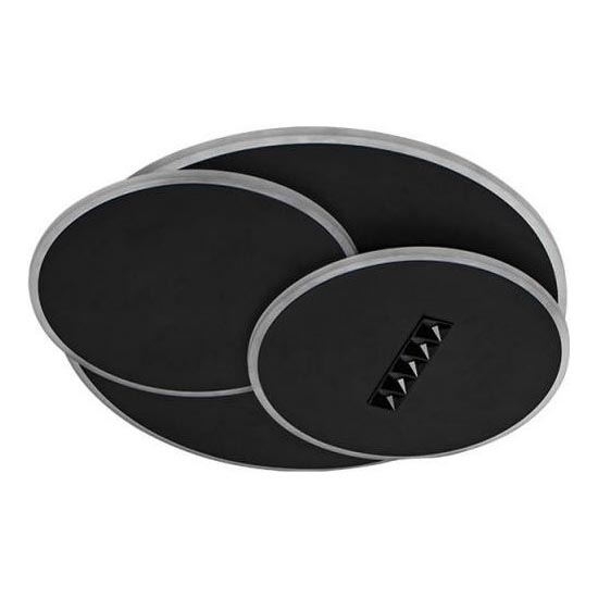 Plafoniera LED dimmerabile LED/90W/230V 3000-6500K nero + telecomando