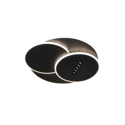 Plafoniera LED dimmerabile LED/90W/230V 3000-6500K nero + telecomando
