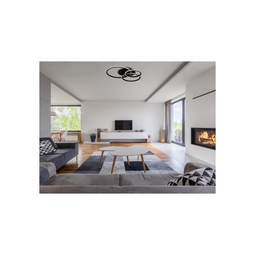 Plafoniera LED dimmerabile LED/90W/230V 3000-6500K + telecomando