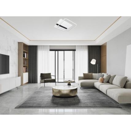 Plafoniera LED dimmerabile LED/95W/230V 3000-6500K bianco + telecomando