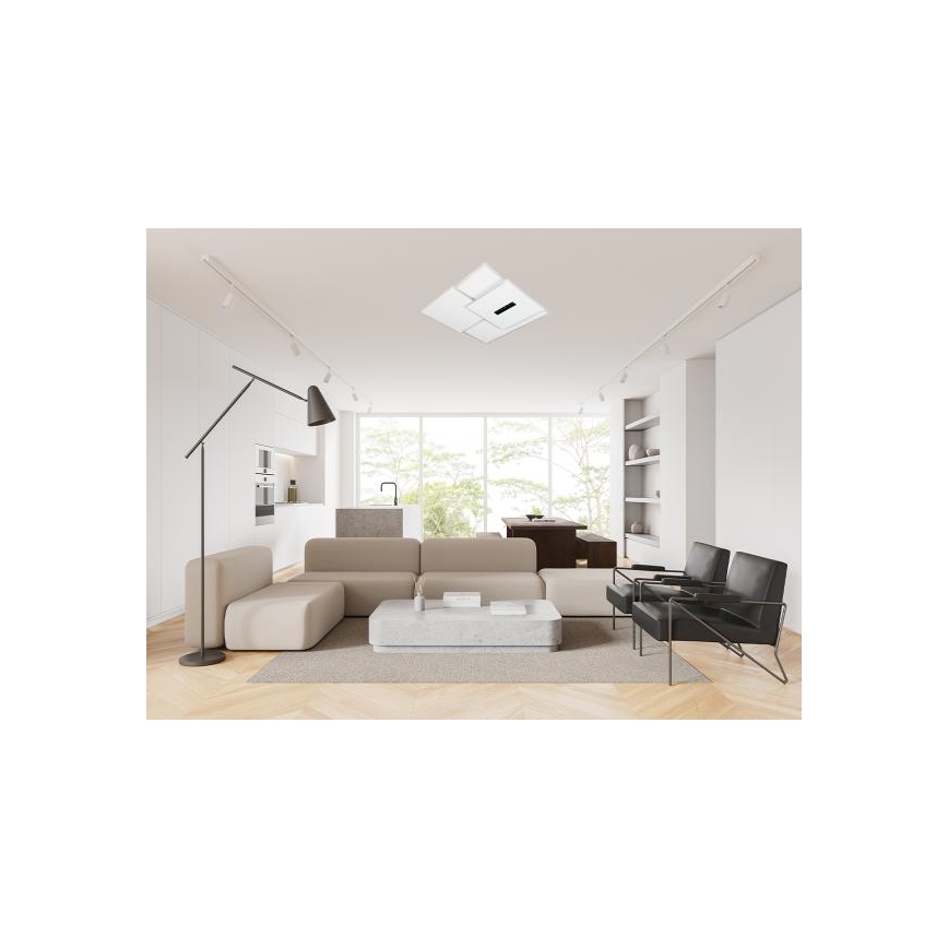 Plafoniera LED dimmerabile LED/95W/230V 3000-6500K bianco + telecomando