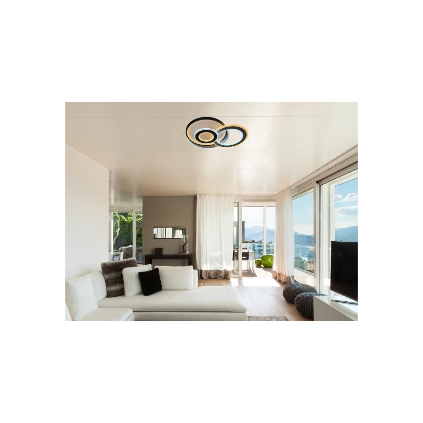 Plafoniera LED dimmerabile LED/95W/230V 3000-6500K + telecomando