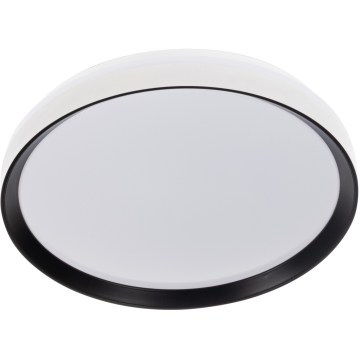 Plafoniera LED dimmerabile LIXAN LED/47W/230V 3000-6500K Ø 38,6 cm bianco/nero + telecomando