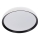 Plafoniera LED dimmerabile LIXAN LED/47W/230V 3000-6500K Ø 38,6 cm bianco/nero + telecomando
