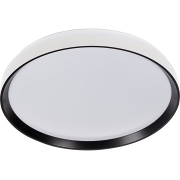 Plafoniera LED dimmerabile LIXAN LED/65W/230V 3000-6500K Ø 48,6 cm bianco/nero + telecomando