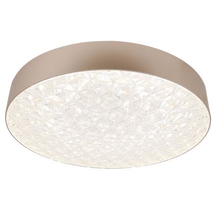 Plafoniera LED dimmerabile LUXON LED/60W/230V 2800-6500K beige + telecomando