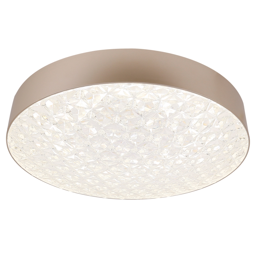 Plafoniera LED dimmerabile LUXON LED/60W/230V 2800-6500K beige + telecomando