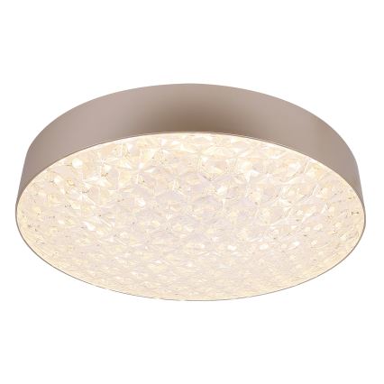 Plafoniera LED dimmerabile LUXON LED/60W/230V 2800-6500K beige + telecomando