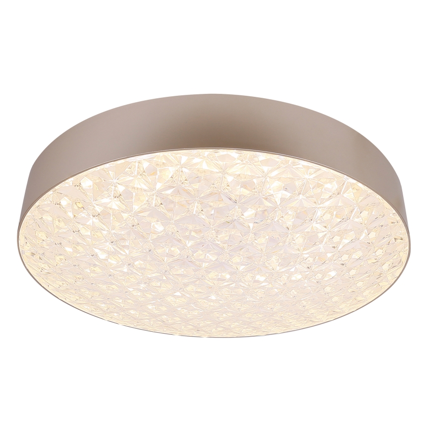 Plafoniera LED dimmerabile LUXON LED/60W/230V 2800-6500K beige + telecomando