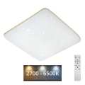Plafoniera LED dimmerabile MANA LED/36W/230V 2700-6500K 43x43 cm + telecomando