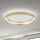 Plafoniera LED dimmerabile MANTA LED/38W/230V 2700/3000/4000K diametro 45 cm oro
